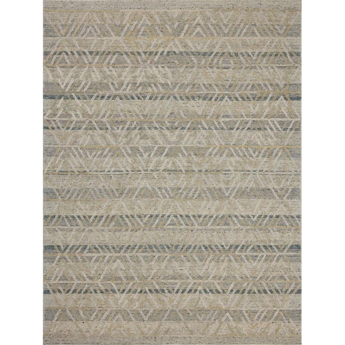 Loloi Elias Fog / Natural ELA-04 2 ft. 6 in. X 9 ft. 9 in. Rectangle Rug