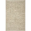 Loloi Elora Ivory / White ELR-01 7ft-10in. x 7ft-10in. Round Rug