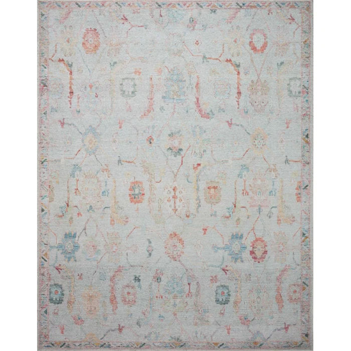 Loloi II Elysium Collection Pebble / Multi 2'-6" X 12'-0" Runner Rug