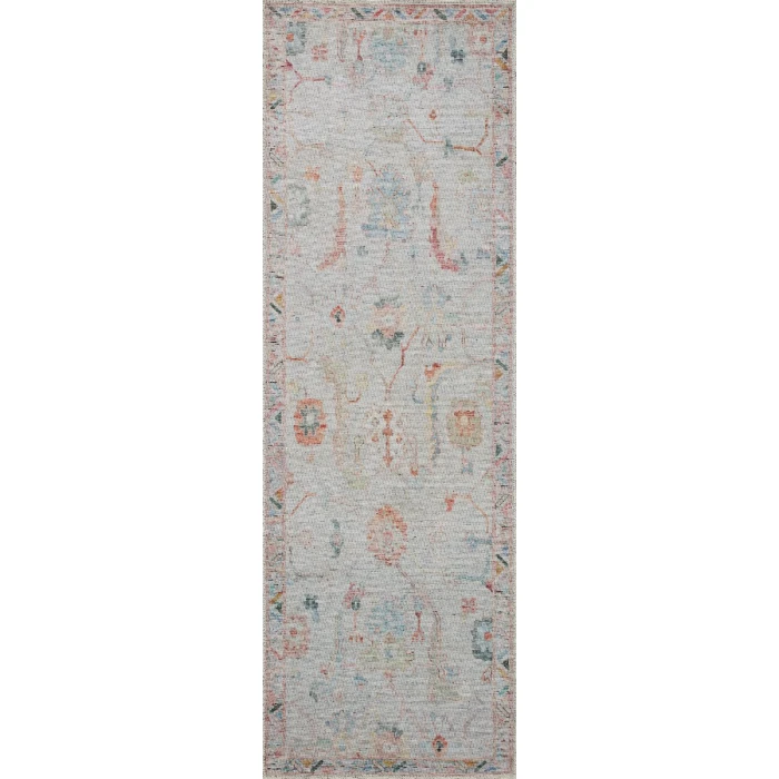 Loloi II Elysium Collection Pebble / Multi 2'-6" X 12'-0" Runner Rug