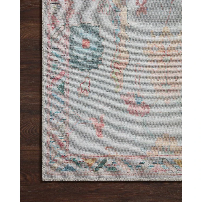 Loloi II Elysium Collection Pebble / Multi 2'-6" X 12'-0" Runner Rug