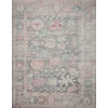 Loloi Elysium ELY-02 Graphite / Multi Area Rug 2 ft. 6 in. X 9 ft. 6 in. Rectangle