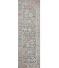 Loloi II Elysium Collection Graphite / Multi 3'-6" X 5'-6" Accent Rug