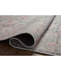 Loloi II Elysium Collection Graphite / Multi 3'-6" X 5'-6" Accent Rug
