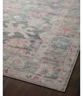 Loloi II Elysium Collection Graphite / Multi 3'-6" X 5'-6" Accent Rug