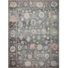 Loloi Elysium ELY-03 Charcoal / Multi Area Rug 3 ft. 6 in. X 5 ft. 6 in. Rectangle