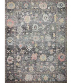 Loloi Elysium ELY-03 Charcoal / Multi Area Rug 2 ft. 6 in. X 9 ft. 6 in. Rectangle