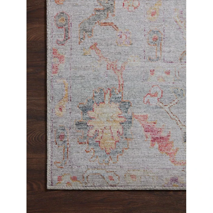 Loloi II Elysium Collection Silver / Multi 2'-6" X 7'-6" Runner Rug