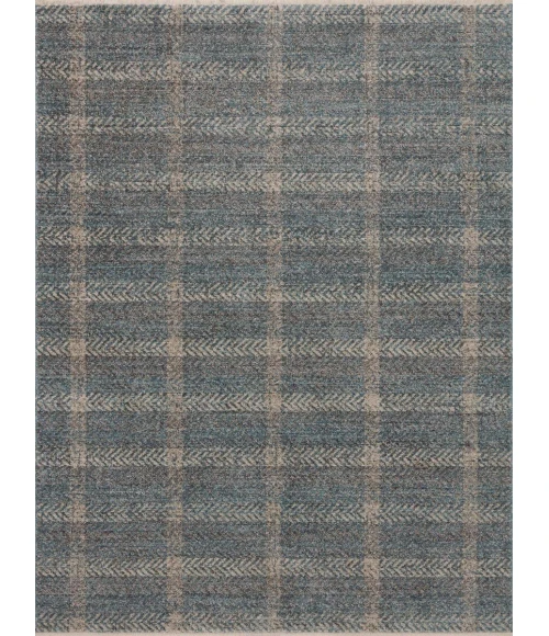 Angela Rose x Loloi Ember Blue / Beige EMB-03 2 ft. 3 in. X 3 ft. 10 in. Rectangle Rug