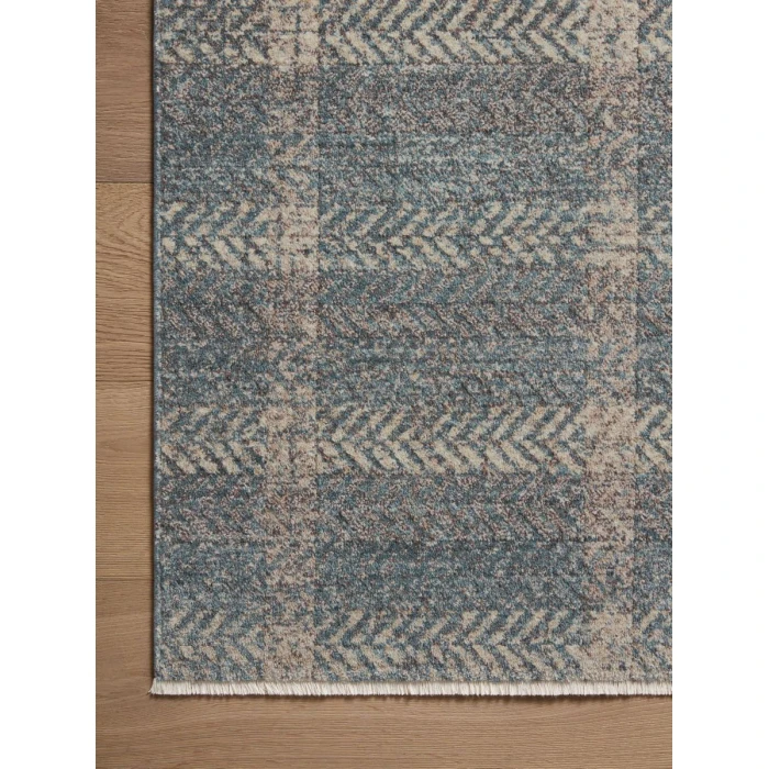 Angela Rose x Loloi Ember Blue / Beige EMB-03 11 ft. 6 in. X 15 ft. 7 in. Rectangle Rug