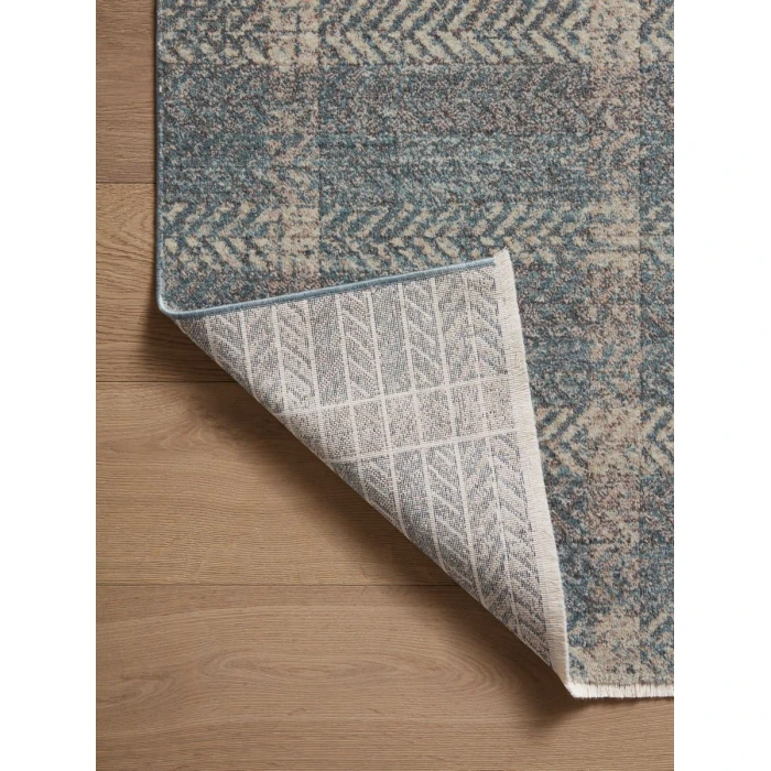 Angela Rose x Loloi Ember Blue / Beige EMB-03 11 ft. 6 in. X 15 ft. 7 in. Rectangle Rug