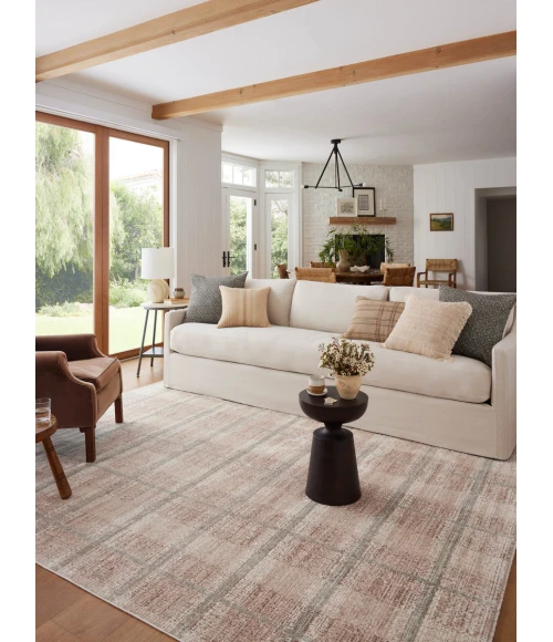 Angela Rose x Loloi Ember Clay / Mist EMB-06 2 ft. 3 in. X 3 ft. 10 in. Rectangle Rug