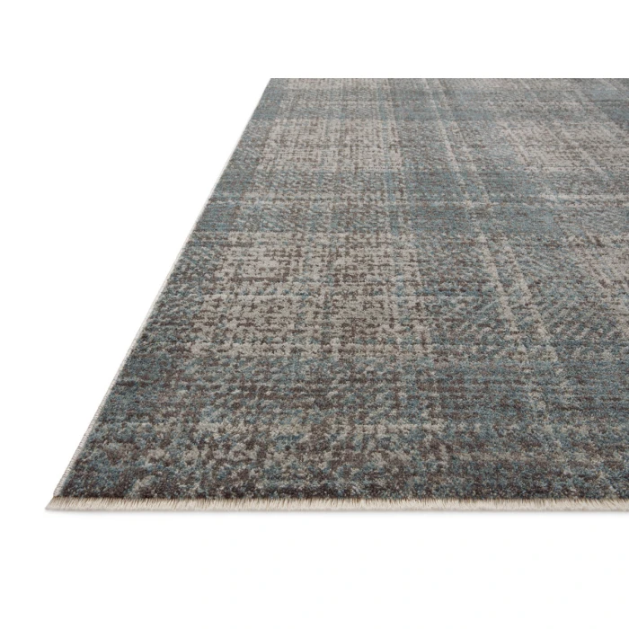 Angela Rose x Loloi Ember Denim / Charcoal EMB-09 2 ft. 7 in. X 10 ft. Rectangle Rug