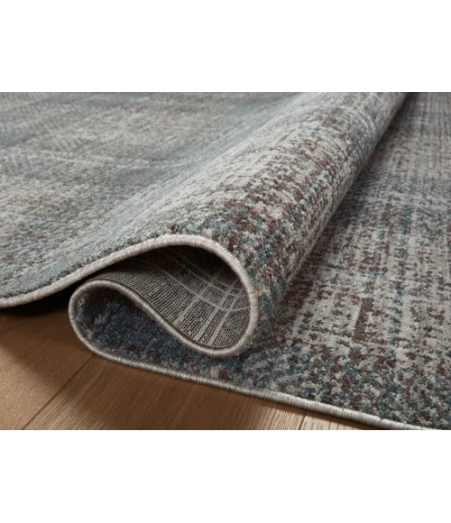 Angela Rose x Loloi Ember Denim / Charcoal EMB-09 7 ft. 10 in. X 10 ft. Rectangle Rug