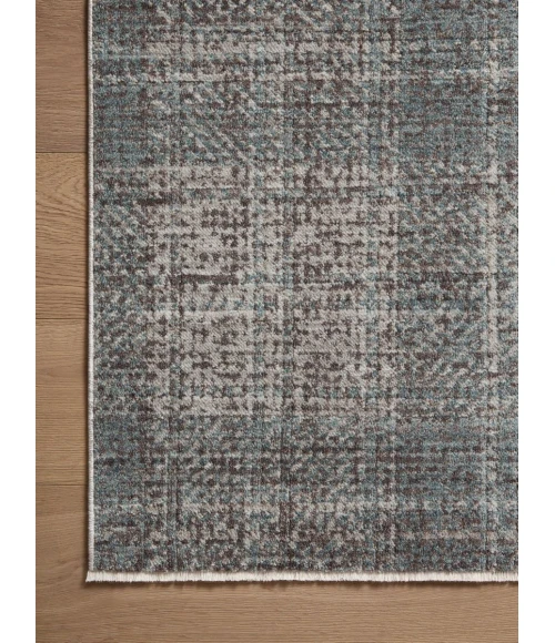Angela Rose x Loloi Ember Denim / Charcoal EMB-09 7 ft. 10 in. X 10 ft. Rectangle Rug