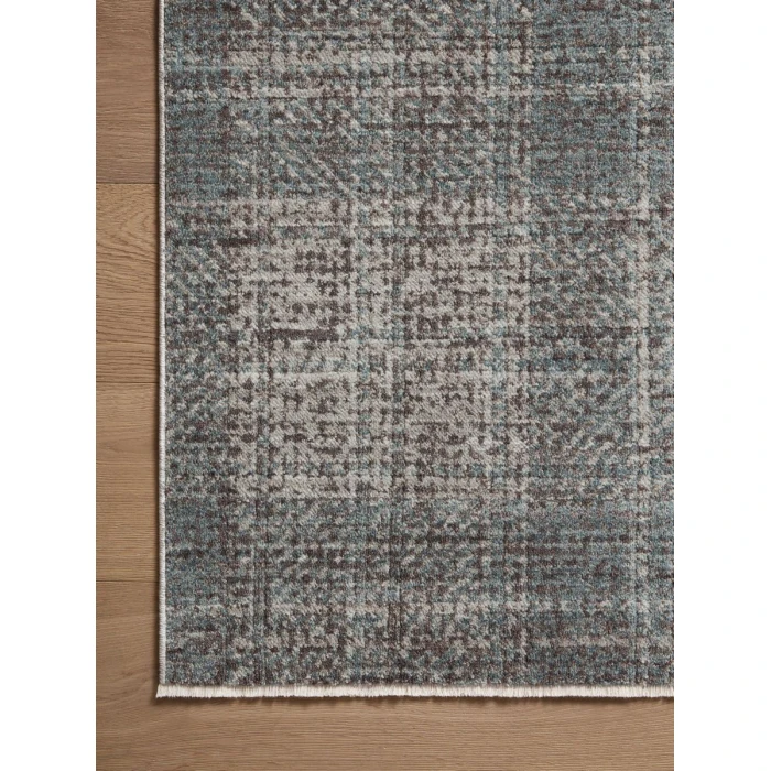 Angela Rose x Loloi Ember Denim / Charcoal EMB-09 2 ft. 7 in. X 10 ft. Rectangle Rug