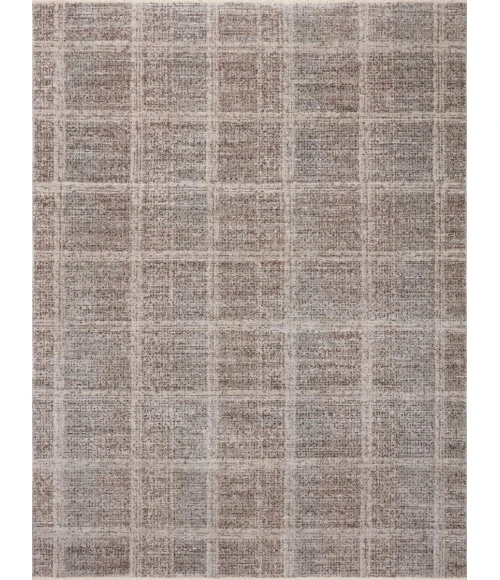Angela Rose x Loloi Ember Fog / Dove EMB-10 2 ft. 7 in. X 7 ft. 6 in. Rectangle Rug