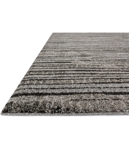 Loloi Emory Grey / Black EB-02 3ft.-10in. X 5ft.-7in. Rect. Rug