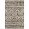 Loloi Emory EB-08 GRAPHITE / IVORY Area Rug 7 ft. 7 in. X 10 ft. 6 in. Rectangle