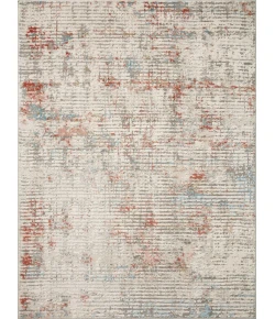 Loloi Estelle EST-04 IVORY / MULTI Area Rug 6 ft. 7 in. X 9 ft. 10 in. Rectangle