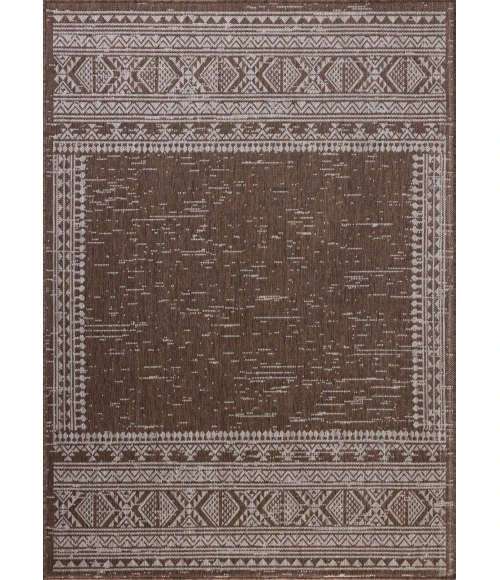 Loloi Easton Coffee / Dove ESN-01 2ft.-3in. X 3ft.-9in. Rect. Rug