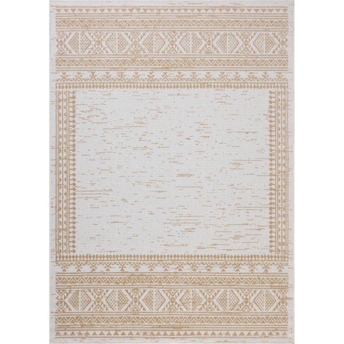 Loloi Easton Ivory / Wheat ESN-01 18in. X 18in. Sample Rect. Rug