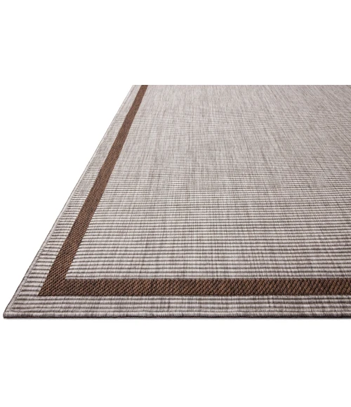 Loloi Easton Dove / Coffee ESN-02 2ft.-3in. X 3ft.-9in. Rect. Rug