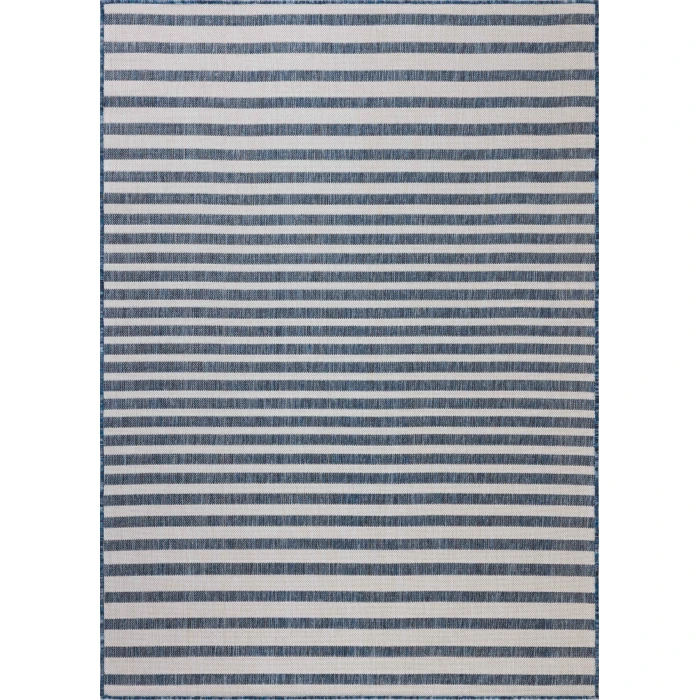 Loloi Easton Denim / Ivory ESN-03 7ft.-10in. X 10ft. Rect. Rug