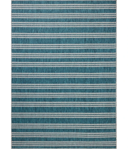 Loloi Easton Teal / Fog ESN-04 2ft.-3in. X 3ft.-9in. Rect. Rug