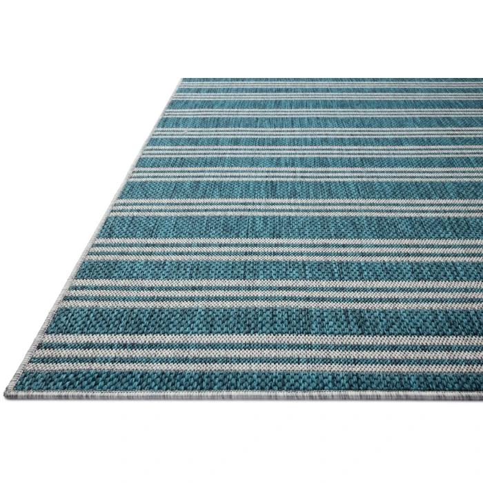 Loloi Easton Teal / Fog ESN-04 2ft.-3in. X 3ft.-9in. Rect. Rug