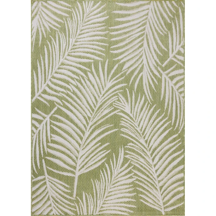 Loloi Easton Ivory / Green ESN-06 6ft.-7in. X 9ft.-4in. Rect. Rug