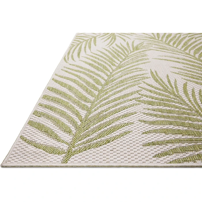 Loloi Easton Ivory / Green ESN-06 6ft.-7in. X 9ft.-4in. Rect. Rug