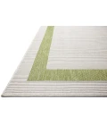 Loloi Easton Green / Ivory ESN-07 2ft.-3in. X 3ft.-9in. Rect. Rug