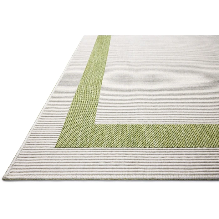 Loloi Easton Green / Ivory ESN-07 8ft.-6in. X 11ft.-6in. Rect. Rug