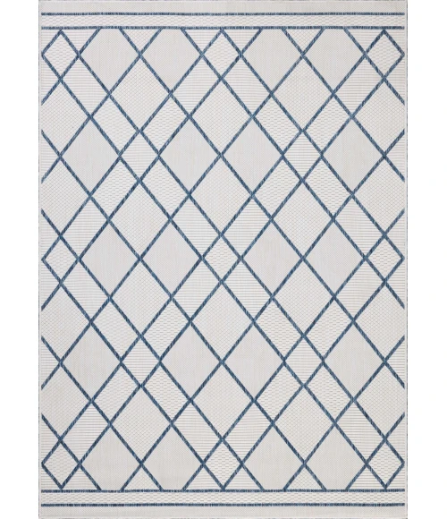 Loloi Easton Ivory / Denim ESN-08 2ft.-3in. X 3ft.-9in. Rect. Rug