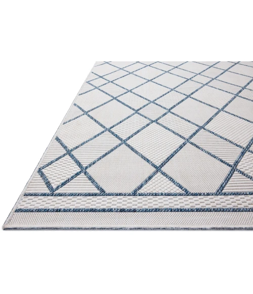 Loloi Easton Ivory / Denim ESN-08 2ft.-3in. X 3ft.-9in. Rect. Rug