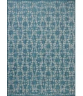 Loloi Easton Fog / Teal ESN-10 2ft.-3in. X 3ft.-9in. Rect. Rug