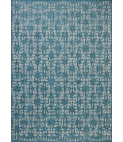 Loloi Easton Fog / Teal ESN-10 18in. X 18in. Sample Rect. Rug