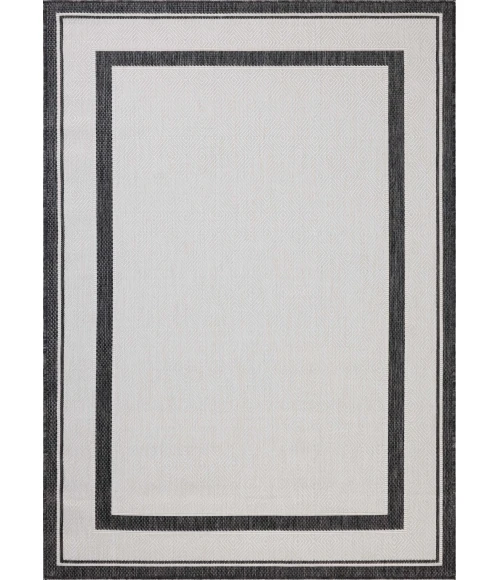 Loloi Easton Onyx / Ivory ESN-11 2ft.-3in. X 3ft.-9in. Rect. Rug