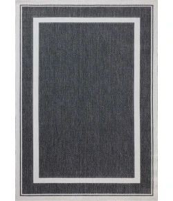 Loloi Easton Onyx / Ivory ESN-11 6ft.-7in. X 9ft.-4in. Rect. Rug