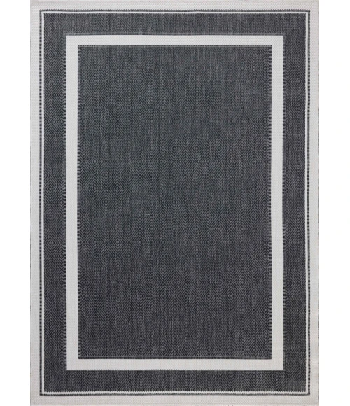 Loloi Easton Onyx / Ivory ESN-11 2ft.-3in. X 3ft.-9in. Rect. Rug