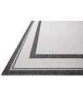 Loloi Easton Onyx / Ivory ESN-11 2ft.-3in. X 3ft.-9in. Rect. Rug