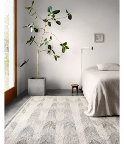 Loloi Evelina EVE-02 PEWTER / SILVER Area Rug 2 ft. 0 in. X 3 ft. 0 in. Rectangle