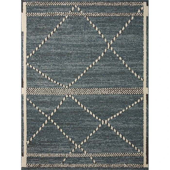 Loloi II Fabian Denim / Charcoal 7'-10" x 10' Area Rug