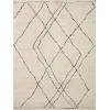 Loloi Fabian FAB-02 Ivory / Charcoal Area Rug 2 ft. 7 in. X 12 ft. 0 in. Rectangle
