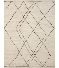 Loloi Fabian FAB-02 Ivory / Charcoal Area Rug 5 ft. 3 in. X 7 ft. 6 in. Rectangle