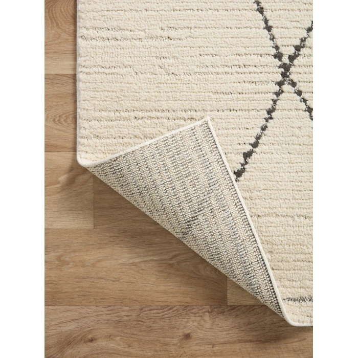 Loloi II Fabian Ivory / Charcoal 7'-10" x 10' Area Rug