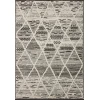 Loloi Fabian FAB-03 Charcoal / Ivory Area Rug 2 ft. 7 in. X 12 ft. 0 in. Rectangle