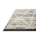 Loloi II Fabian Charcoal / Ivory 5'-3" x 7'-6" Area Rug