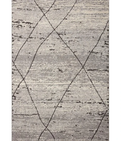 Loloi II Fabian Grey / Charcoal 9'-2" x 13' Area Rug